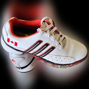 Adidas Tour Golf Size 7 Men White Red Black